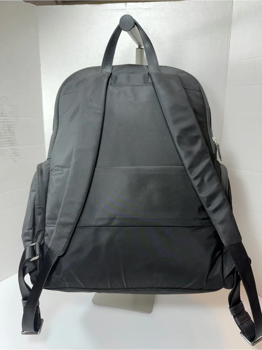 TUMI Black Nylon Travel Backpack good condition